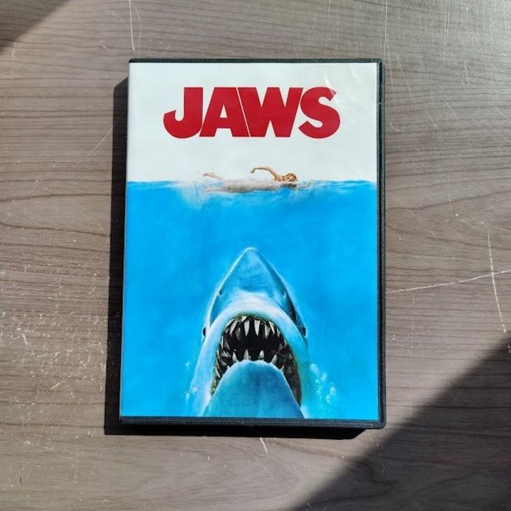 Jaws Thriller DVD Shark 1975 Movie Terror Richard Dreyfuss Roy Scheider 2012 R